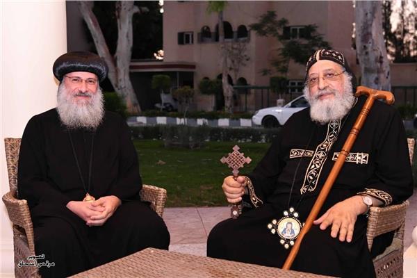  البابا تواضروس الثاني يستقبل  الأنبا فام