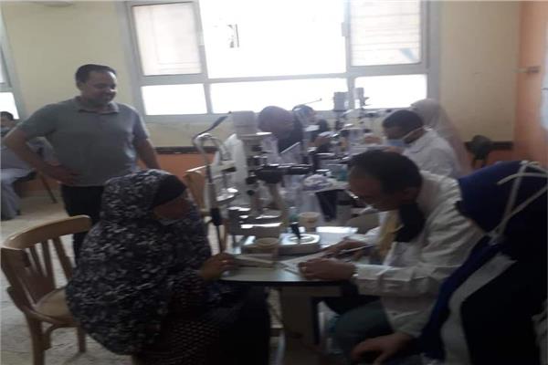 قافلة طبية للكشف عن أمراض العيون