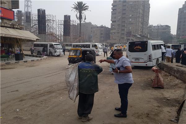حالة انضباط بشارع ناهيا بعد تمركز حملات الإشغالات والنظافة