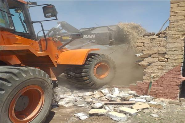 حالات تعد بالبناء على أراض زراعية