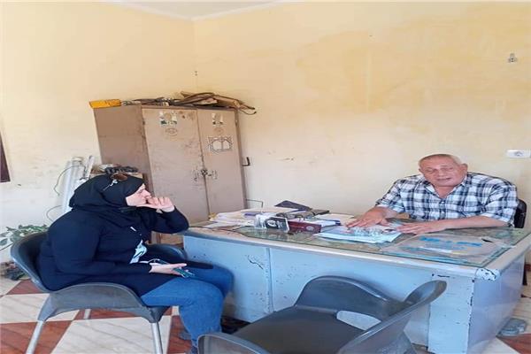 رفع 60طن قمامة ونقلهم الي المدفن الصحي بكفر داود