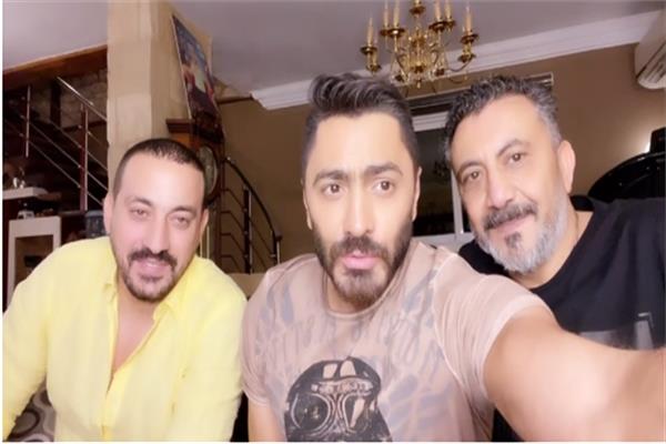 تامر حسني ودياب ونصر محروس