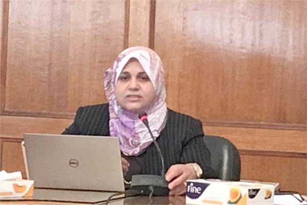  الدكتورة إيمان سيد رئيس قطاع التخطيط بوزارة الموارد المائية والري 