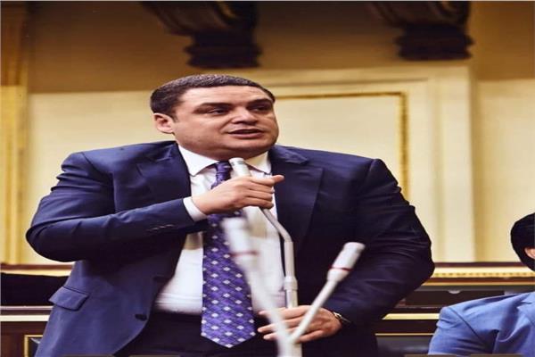 النائب حسام العمدة أمين عام حزب مستقبل وطن في محافظة بني سويف