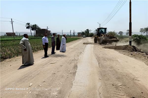 جهود منظومة النظافة بالمراكز والاحياء 