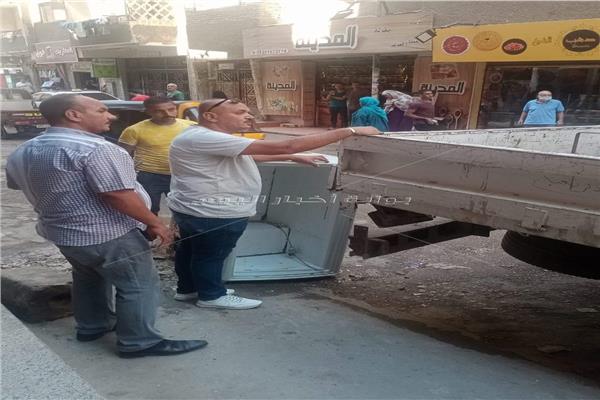 حملة إشغالات للقطاعين الشمالي والجنوبي بالطالبية