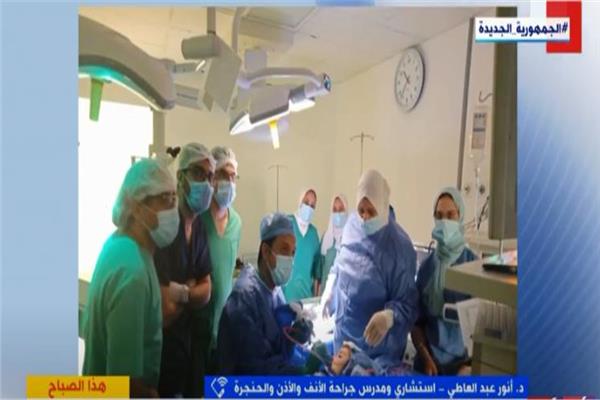  نجاح أول عملية تسليك القناة الدمعية لطفلة