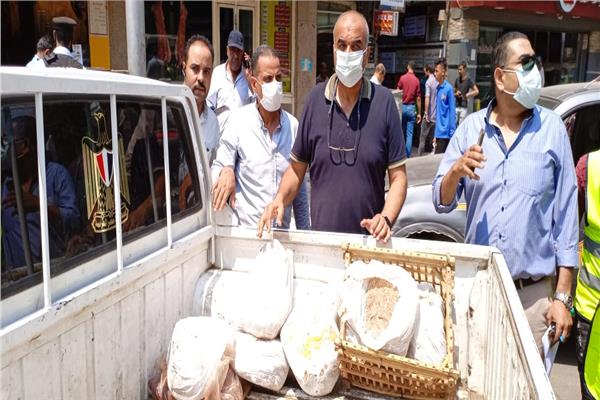 ضبط كبدة وحوواشي فاسدين بالدقي