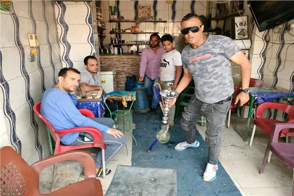 ضبط مقاهي تقد الشيشة ببشتيل