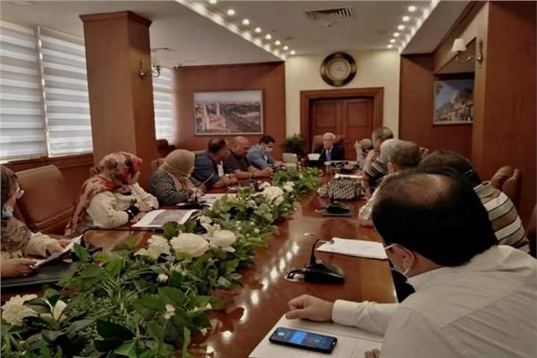  توصيل المرافق لمستشفى الصحة النفسية ومستشفى الجامعة بالضواحى ببورسعيد 