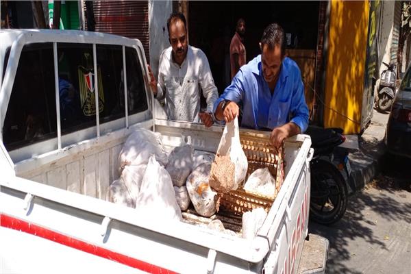 ضبط لحوم ومنتجات غذائية مجهولة المصدر في أوسيم