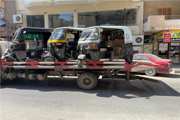 حملات بالغربية لضبط التكاتك المخالفة 