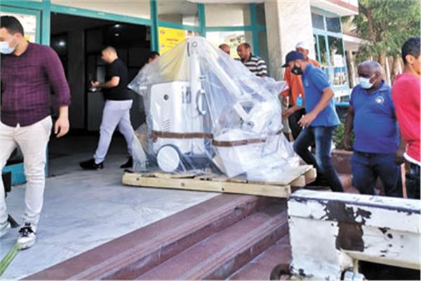 أحدث الأجهزة الطبية تصل مستشفى الغردقة العام
