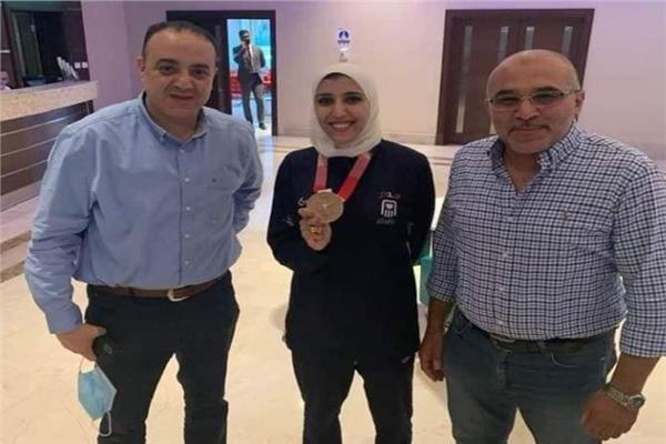 أبو زيد يستقبل جيانا فاروق