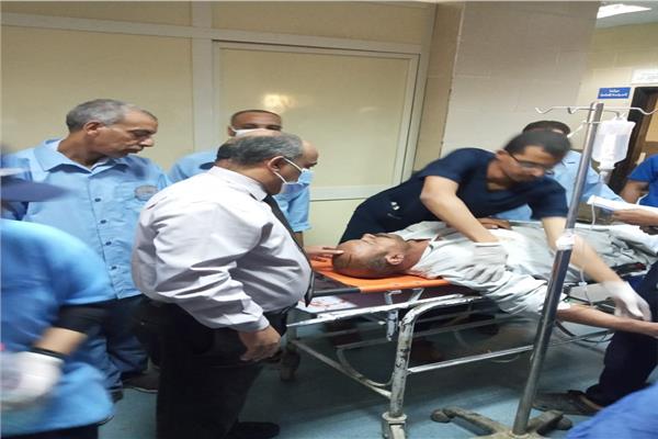حادث انقلاب سيارة ميكروباص
