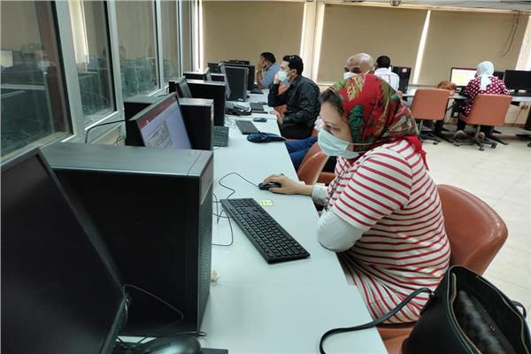 بدأ اختبارات دورات نظم المعلومات الجغرافية GIS للعاملين بالملحيات في سقارة
