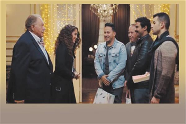 مشهد من مسلسل «زاهى نجيب زركش»