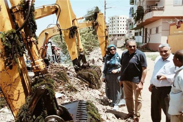 جولة ميدانيه للسكرتير العام المساعد لمحافظه دمياط 