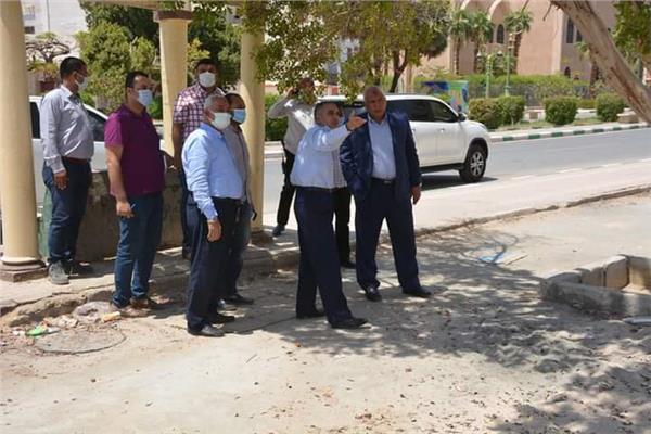 الزملوط يتابع أعمال إنشاء الأبراج السكنية التابعة لصندوق الإسكان 