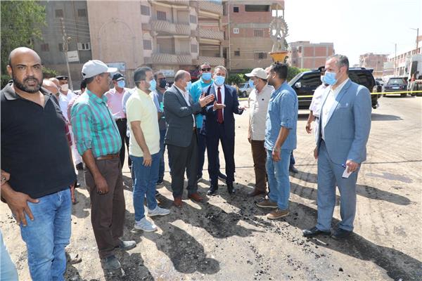 محافظ المنوفية يتابع نسب تنفيذ عدد من المشروعات بتلا