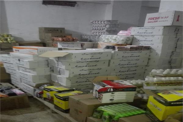 تموين الغربية ضبط 55000 الف عبوة مستلزمات طبيه غير مسجلة بالصحه 