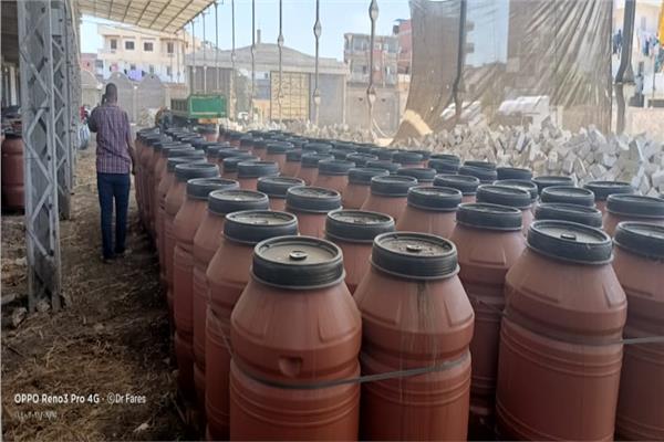 ضبط ٥ طن خرشوف منتهي الصلاحية
