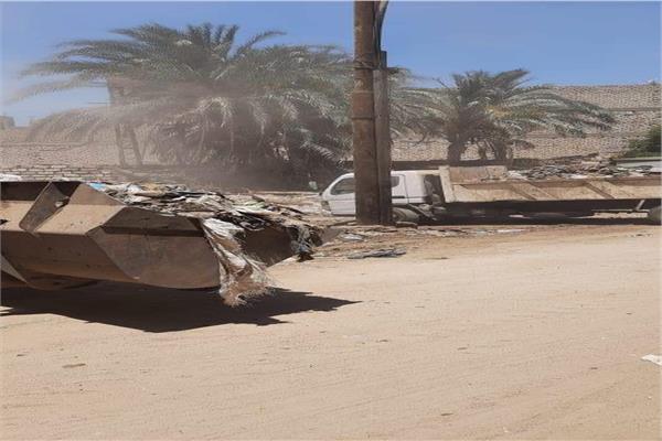 تحرير 22 محضر إشغال طريق في حملة بالمنيا  