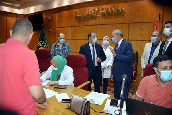 بدء تطعيم كافة الموظفين 
