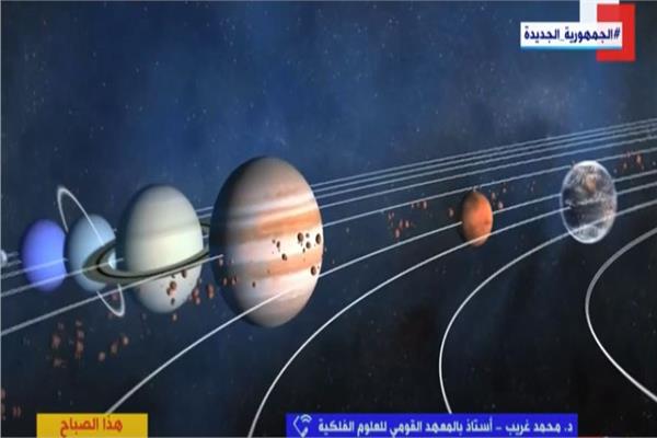  اقتران كوكبي عطارد والمريخ - صورة من البرنامج