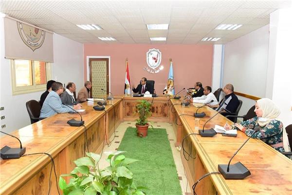 جامعة سوهاج تبحث التعاون مع اللجنة التنسيقية للمجتمع المدنى بالمحافظة