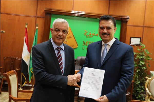 الدكتور عادل مبارك رئيس جامعة المنوفية