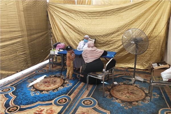 قافلة طبية مجانية لاهالى زوير وسلكا وميت الموز   بالمنوفية 