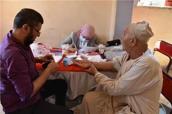 قافلة طبية مجانية بقرية " البرانية" بالمنوفية تنظمها جامعة مدينة السادات
