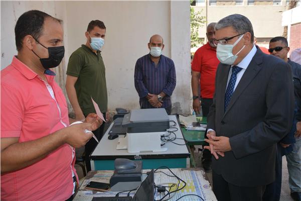 محافظ المنيا، يتابع جاهزية مستشفى الحميات والصدر لمواجهة الموجة الرابعة من "كورونا"