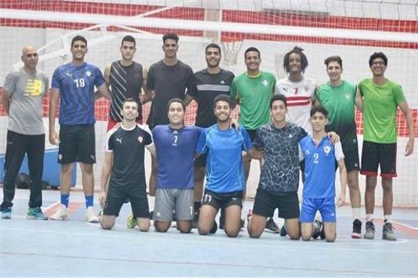 انضمام ثلاثي طائرة ناشئين الزمالك لقائمة المنتخب