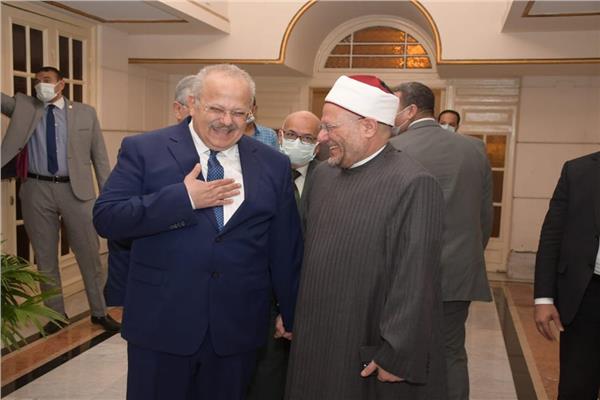 د. الخشت و د. شوقي علام 