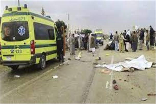 مصرع مدير مبيعات تصادف مروره أثناء حادث تصادم بجمصة .