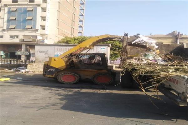 ازالة 90 مخالفة اشغالات متنوعة بمطاي بالمنيا 