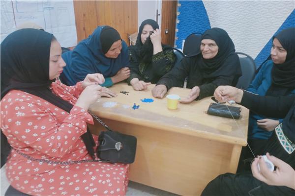 " ورش الحرف التراثية  بقصر ثقافة ساحل سليم بأسيوط