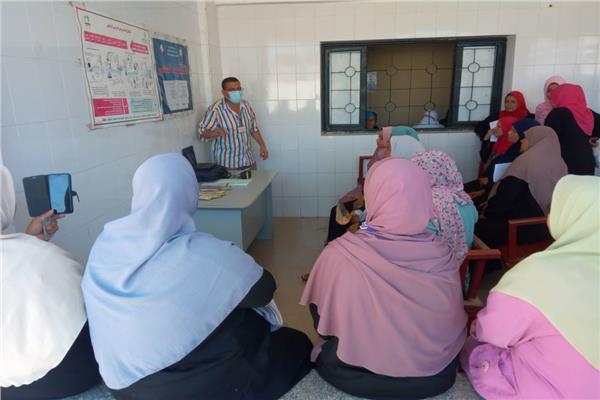 الكشف على1242 مريض خلال قافلة طبية مجانية