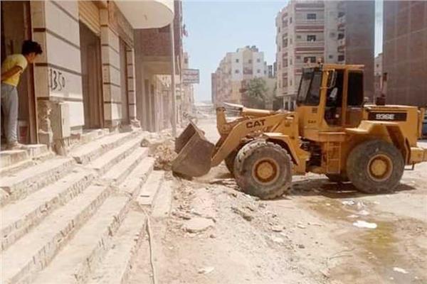 لجنه الإزالات بمدينة الغردقة