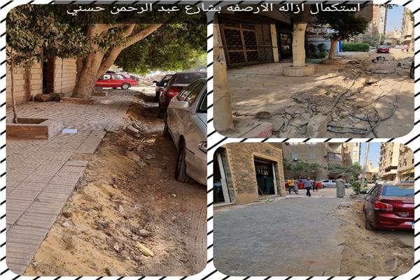 حي العمرانية يواصل تنفيذ أعمال الخطة الاستثمارية