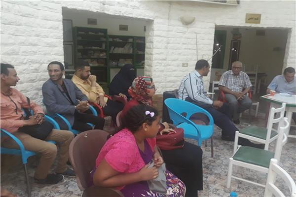 فاعليات الصالون الثقافي بفرع ثقافة السويس 