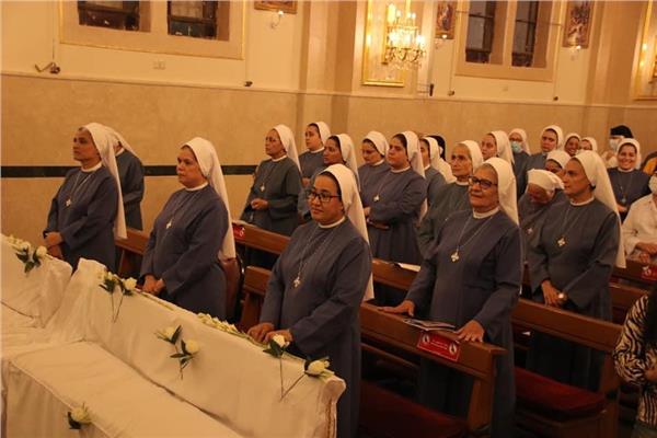 الأحتفال باليوبيل الفضي لبعض الراهبات