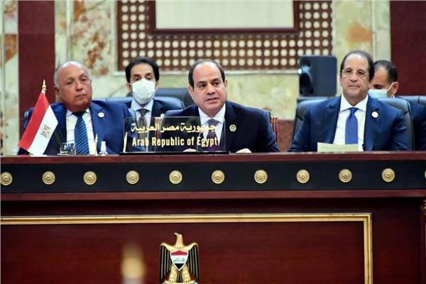 مشاركة مصر فى مؤتمر بغداد للتعاون والشراكة