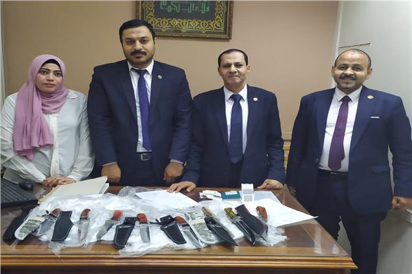 جانب من المضبوطات