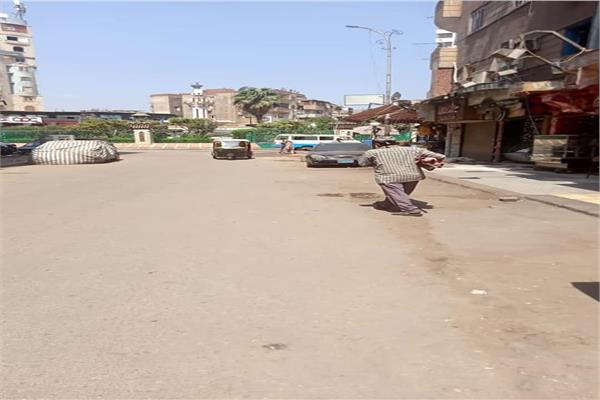 رفع الإشغالات بحي الساحل