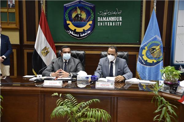 محافظ البحيرة يرأس إجتماع مجلس جامعة دمنهور 