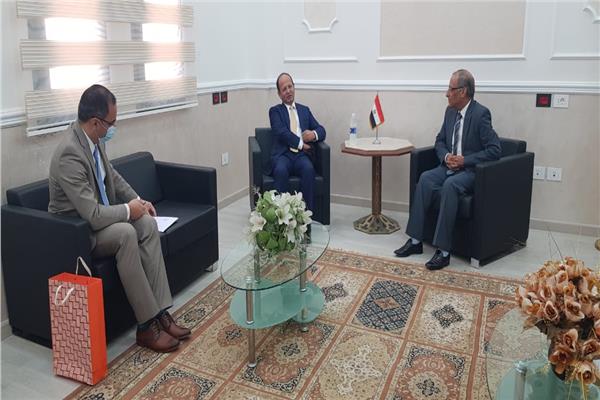 زيارة السفير الباكستاني إلى وكالة الفضاء المصرية