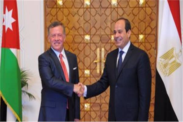 الرئيس السيسي يستقبل العاهل الأردني.. صورة أرشيفية